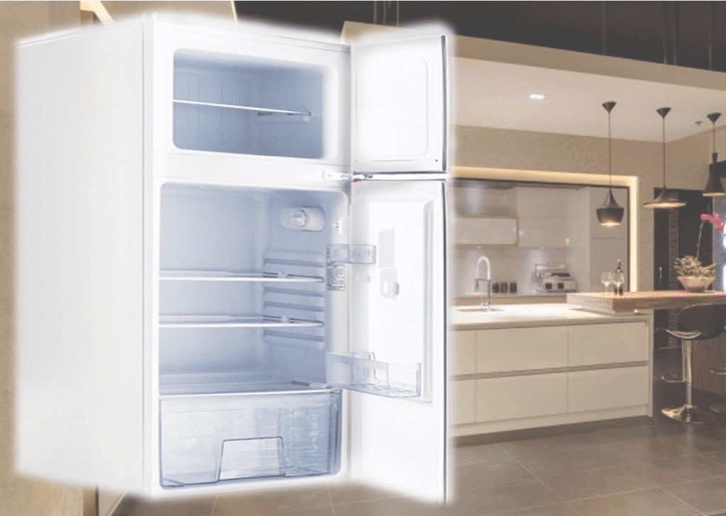 Retro Fridge - A combo of traditional and new (2)