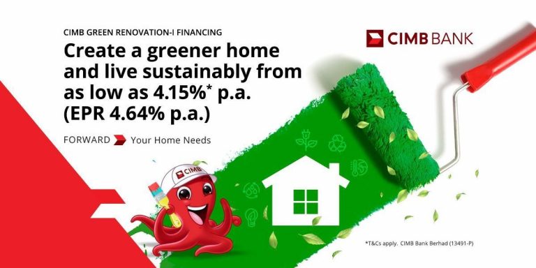 This Is How You Can Create Sustainable Living Effortlessly, With CIMB Green Renovation-i Financing